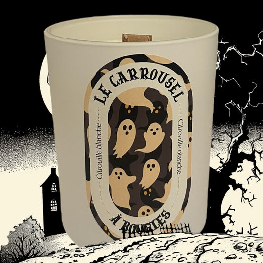 CITROUILLE BLANCHE halloween fantomes