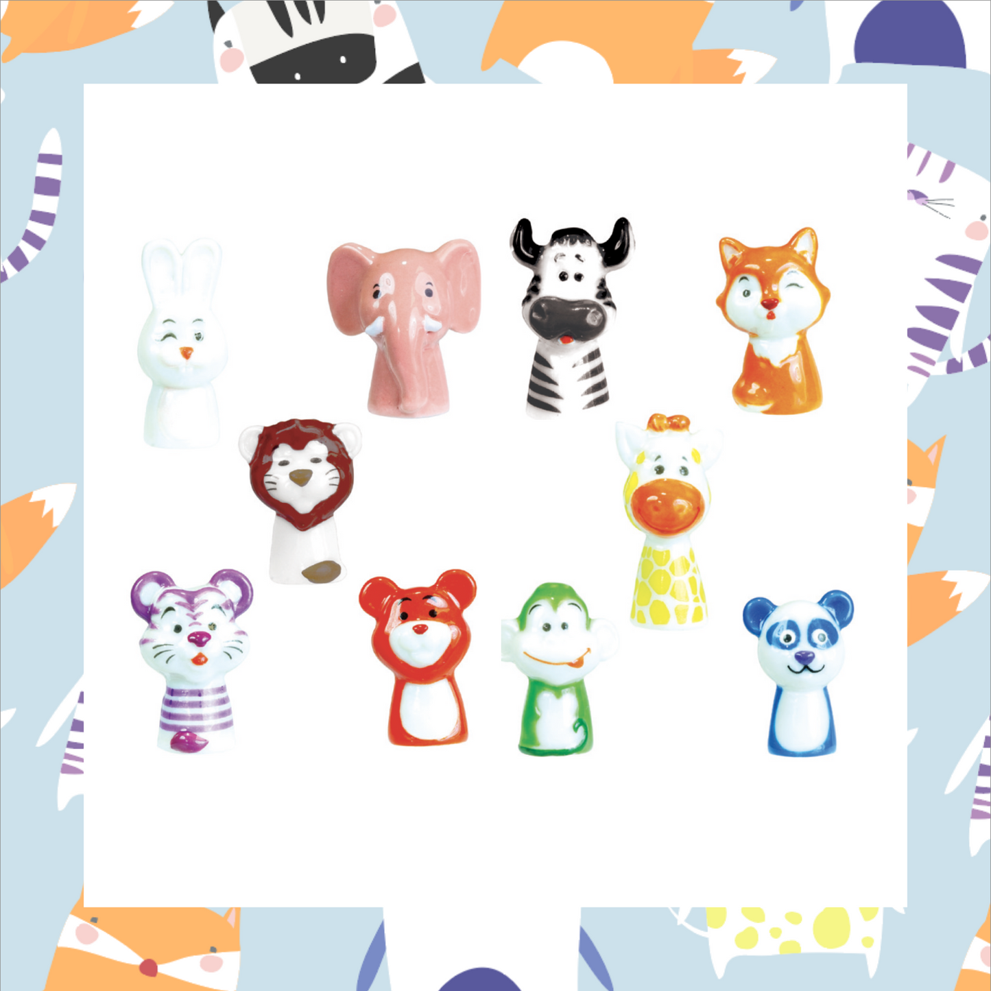 Sakura - Animaux colorés